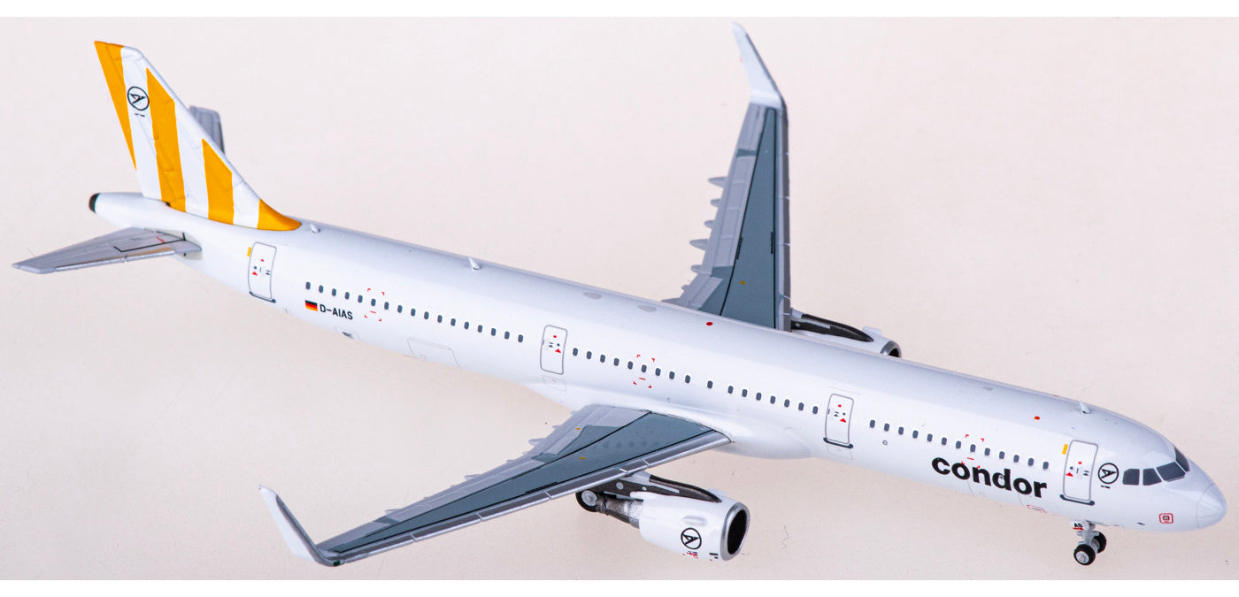 1:400 NG Models NG13079 Condor Airbus A321 D-AIAS+Free Tractor