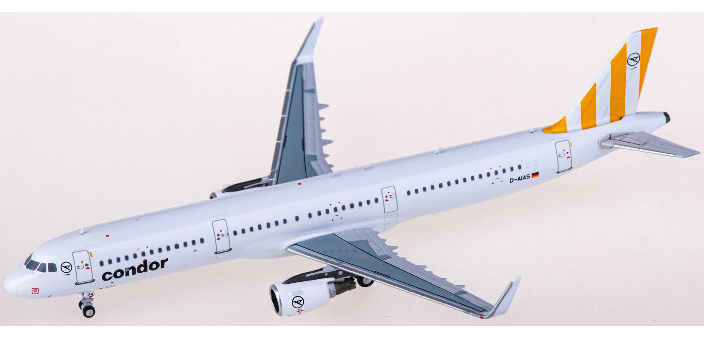 1:400 NG Models NG13079 Condor Airbus A321 D-AIAS+Free Tractor