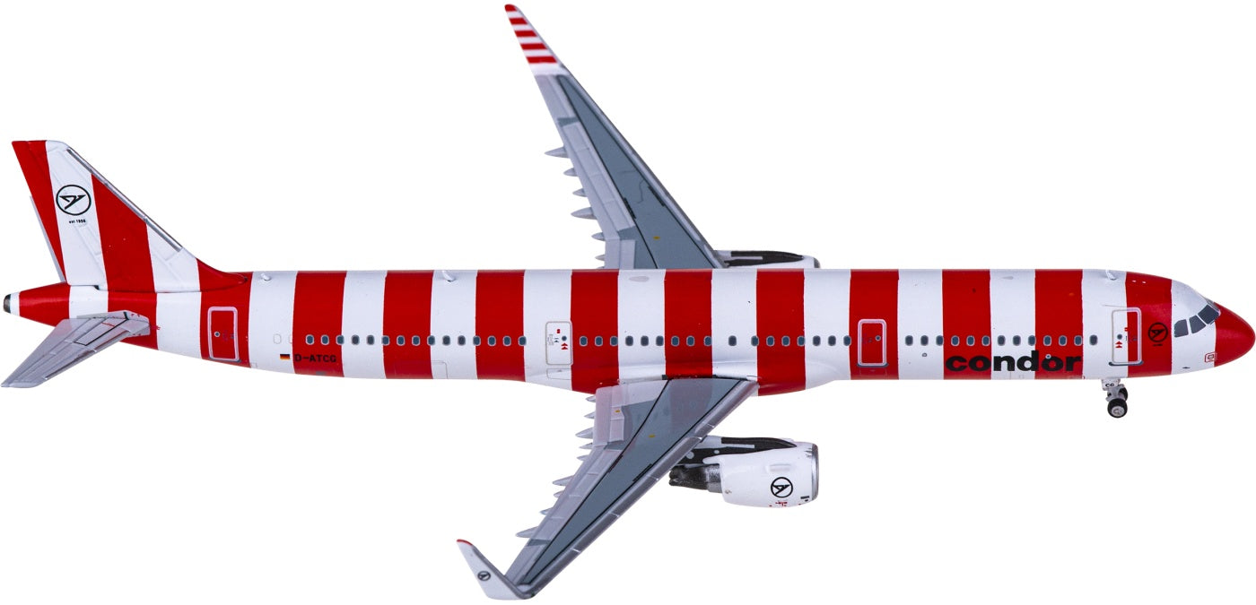 1:400 NG Models NG13046 Condor Airbus A321 D-ATCG+Free Tractor