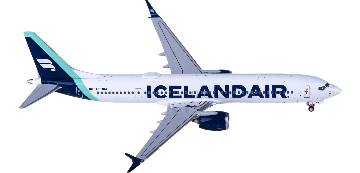 1:400 NG Models NG89005 Icelandair Boeing 737 MAX 9 TF-ICA+Free Tractor