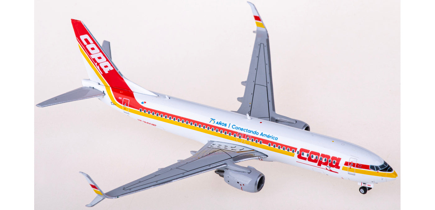 1:400 Geminijets GJCMP2180 Copa Airlines Boeing 737-800S HP-1841CMP Aircraft Model+Free Tractor