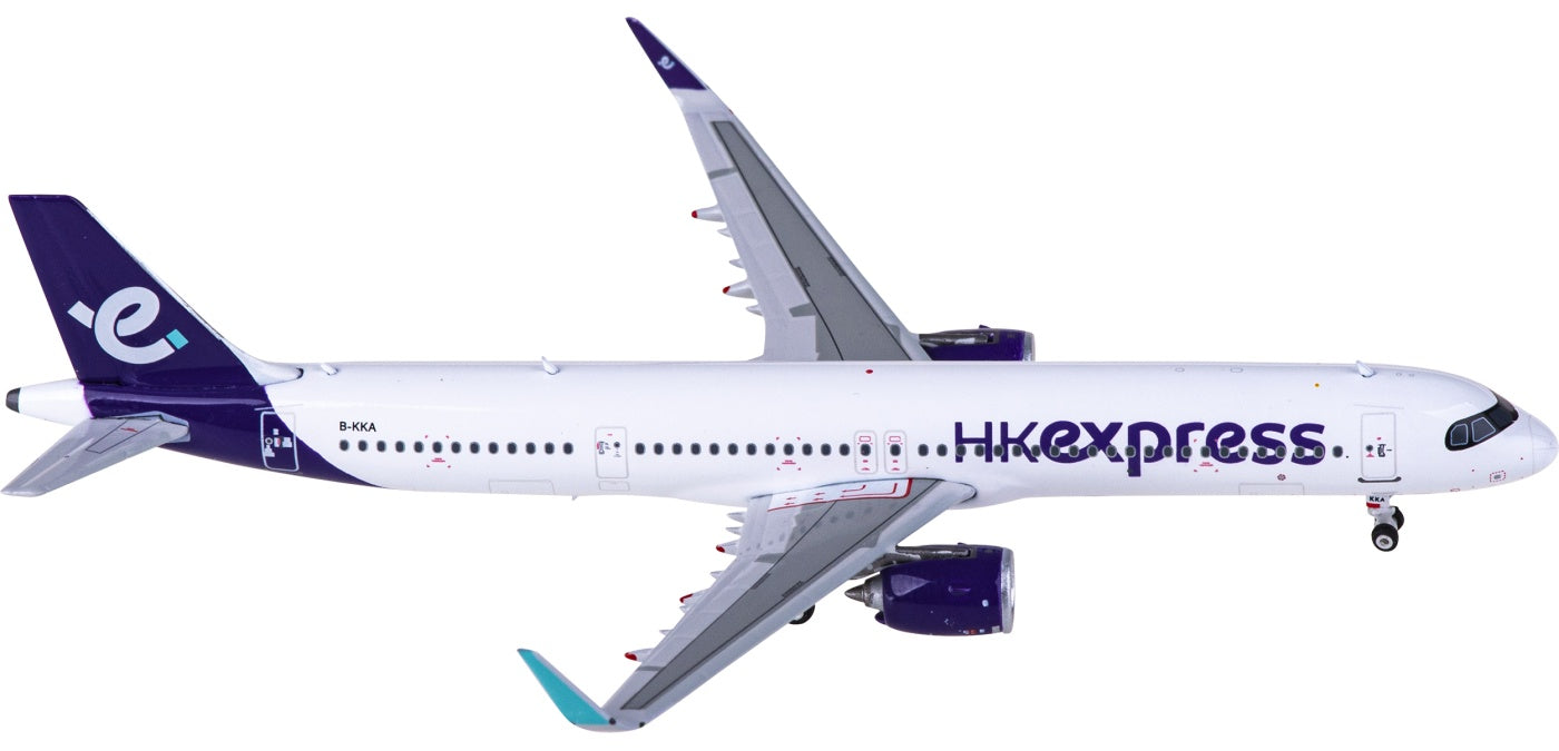 1:400 Phoenix PH04524 HK Express Airbus A321neo B-KKA+Free Tractor