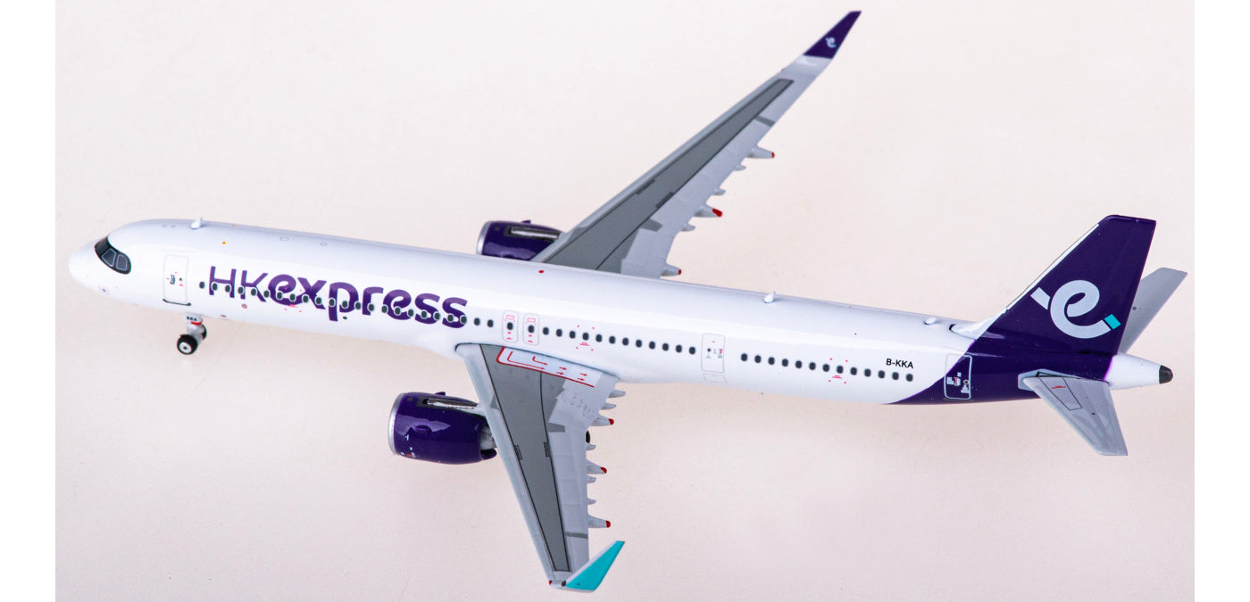 1:400 Phoenix PH04524 HK Express Airbus A321neo B-KKA+Free Tractor