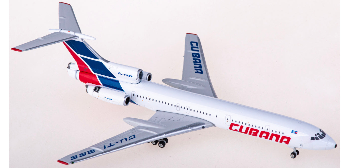 1:400 Phoenix PH11804 Cubana Tupolev TU-154B2 CU-T1256+Free Tractor
