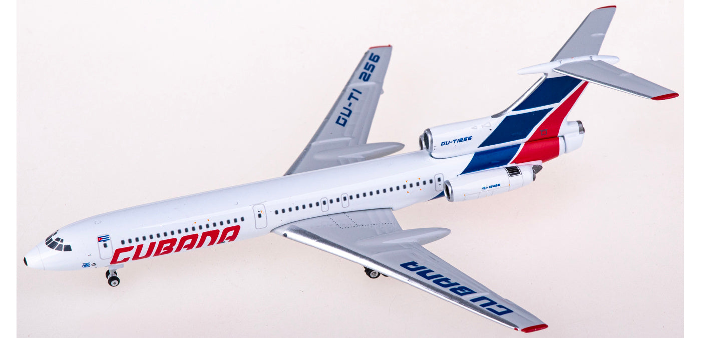 1:400 Phoenix PH11804 Cubana Tupolev TU-154B2 CU-T1256+Free Tractor