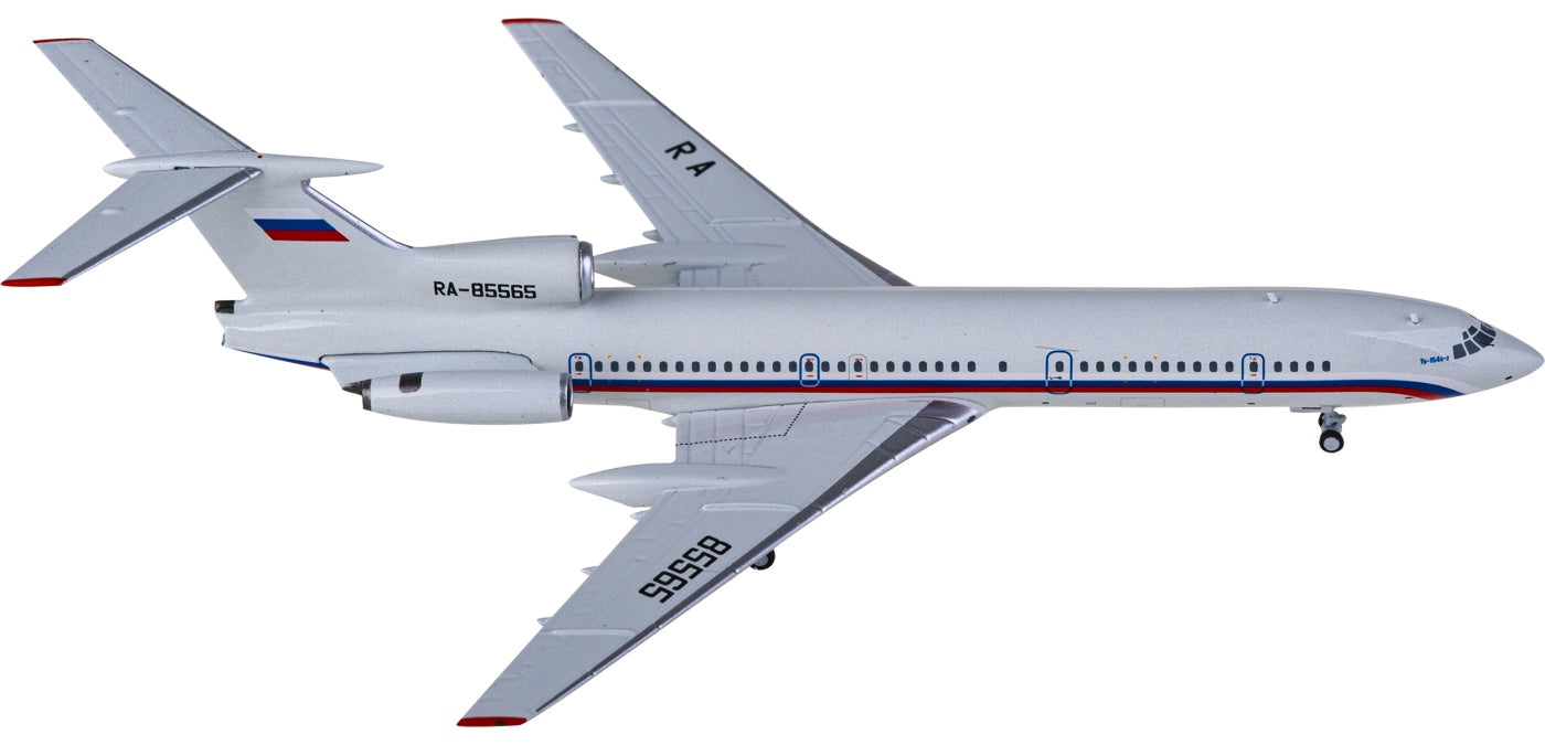 1:400 NG Models NG54009 Russian Air Force Tupolev Tu-154B-2 RA-85565+Free Tractor