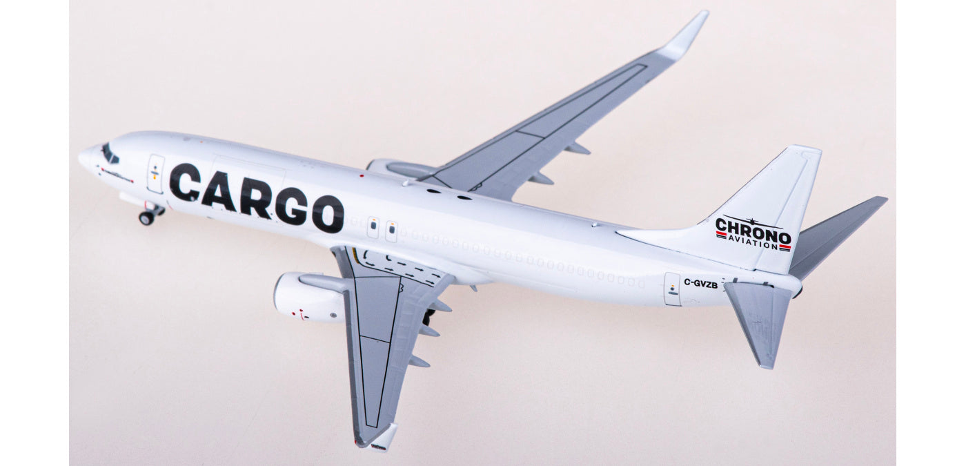 1:400 NG Models NG58142 Chrono Aviation Boeing 737-800BCF C-GVZB+Free Tractor