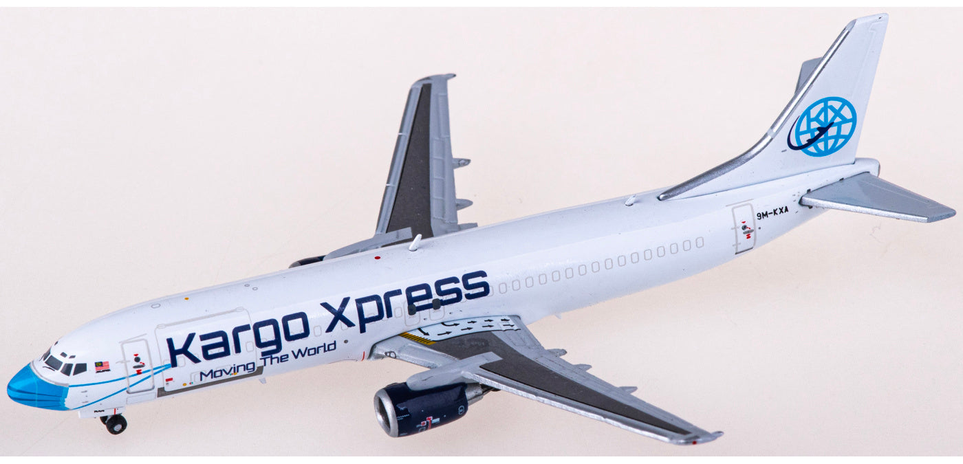 1:400 JC Wings XX4495 Kargo Xpress Boeing 737-400 9M-KXA+Free Tractor