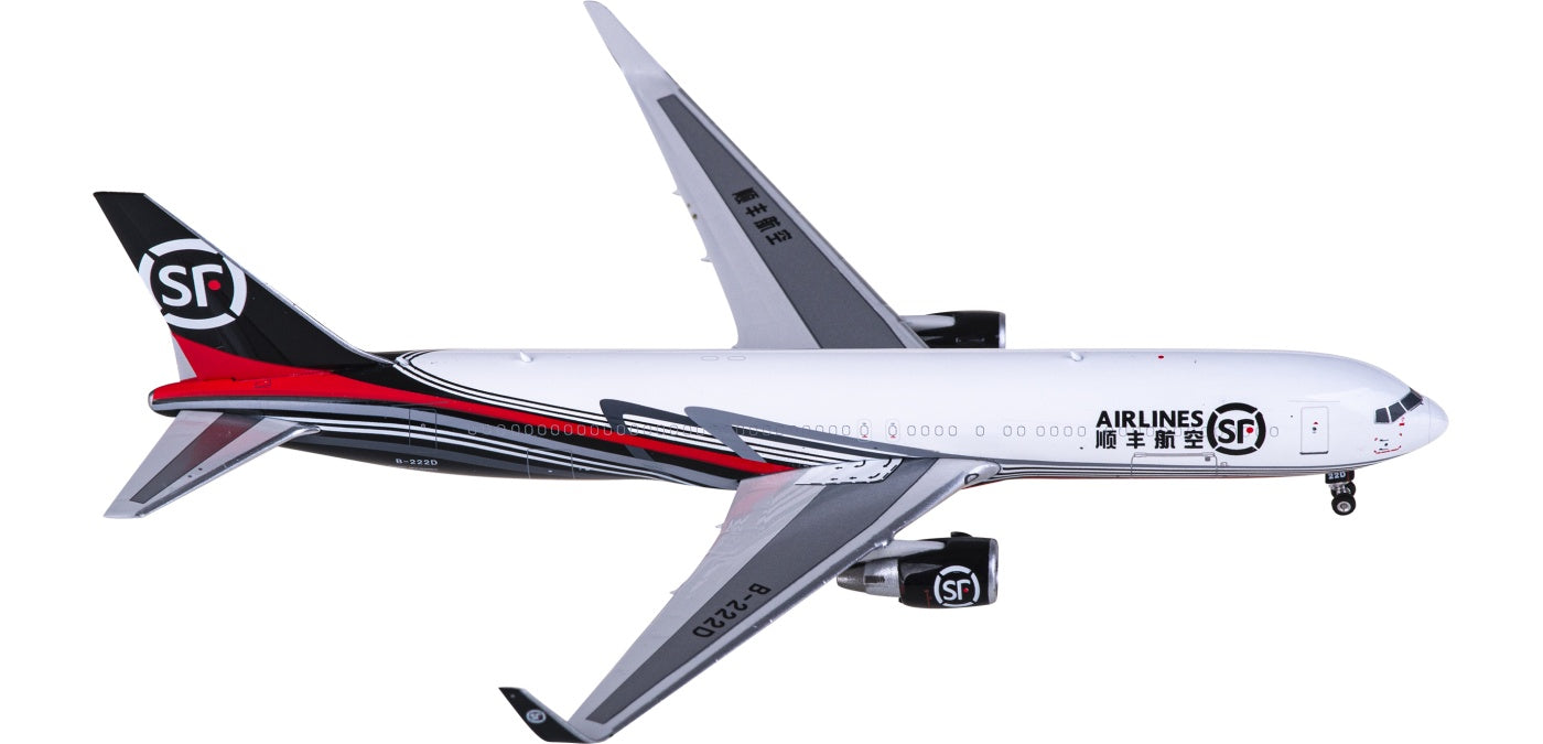 1:400 Phoenix PH04532 SF Express Airlines Boeing 767-300ER B-222D+Free Tractor