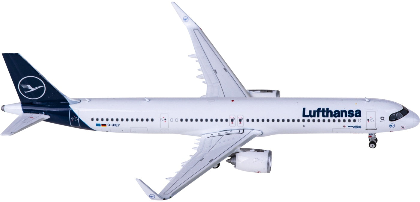 1:400 Phoenix PH04541 Lufthansa Airlines Airbus A321neo D-AIEP+Free Tractor