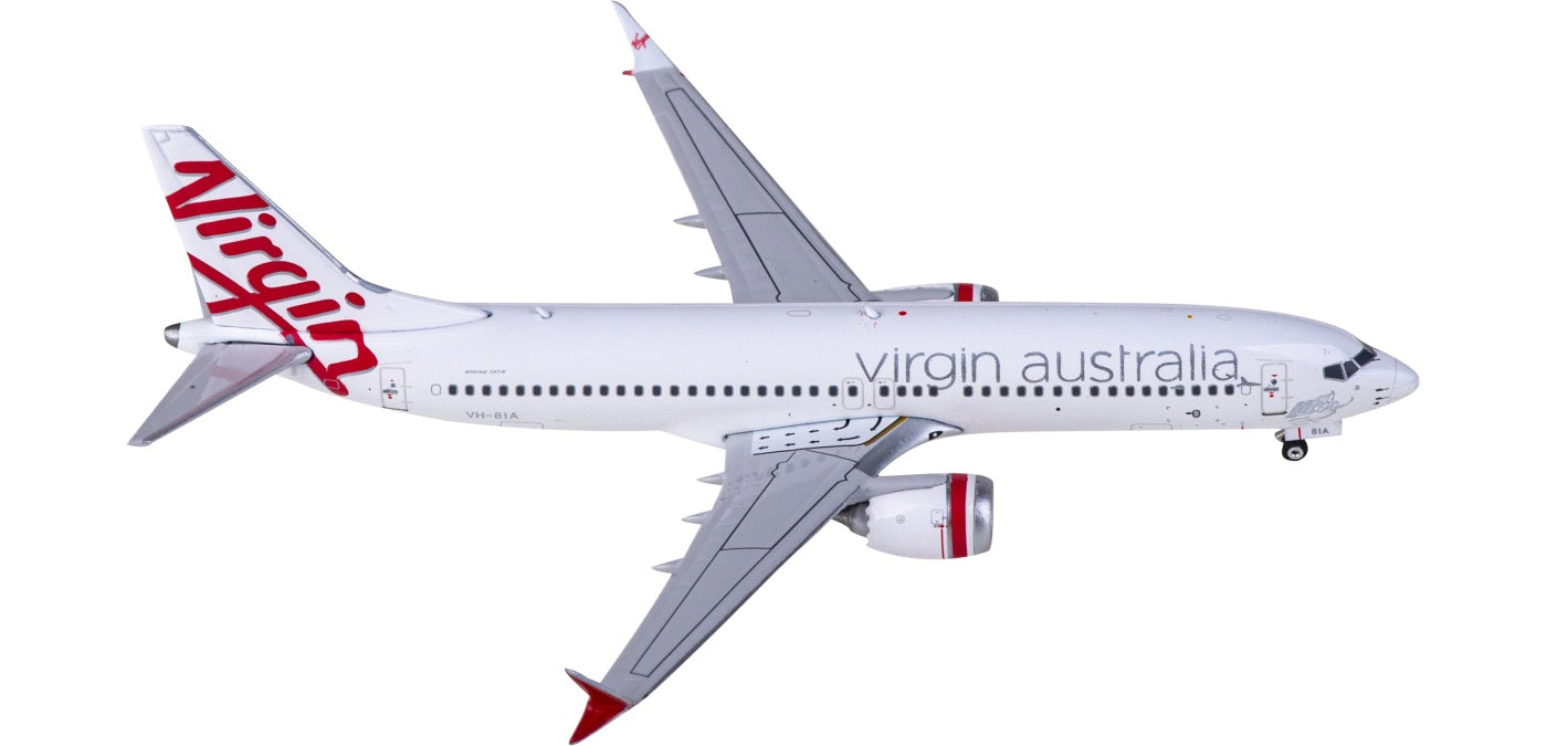 1:400 Phoenix PH11809 Virgin Australia Boeing 737 MAX 8 VH-8IA+Free Tractor