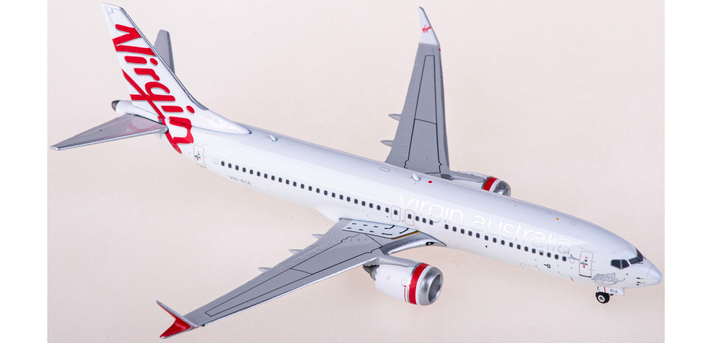 1:400 Phoenix PH11809 Virgin Australia Boeing 737 MAX 8 VH-8IA+Free Tractor