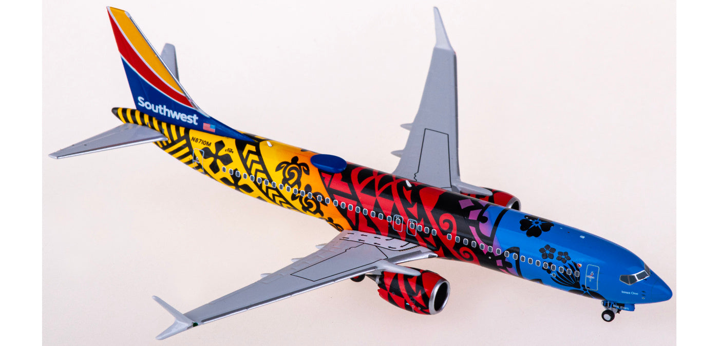 1:400 NG Models NG88016 Southwest Airlines Boeing 737 MAX 8 N8710M+Free Tractor