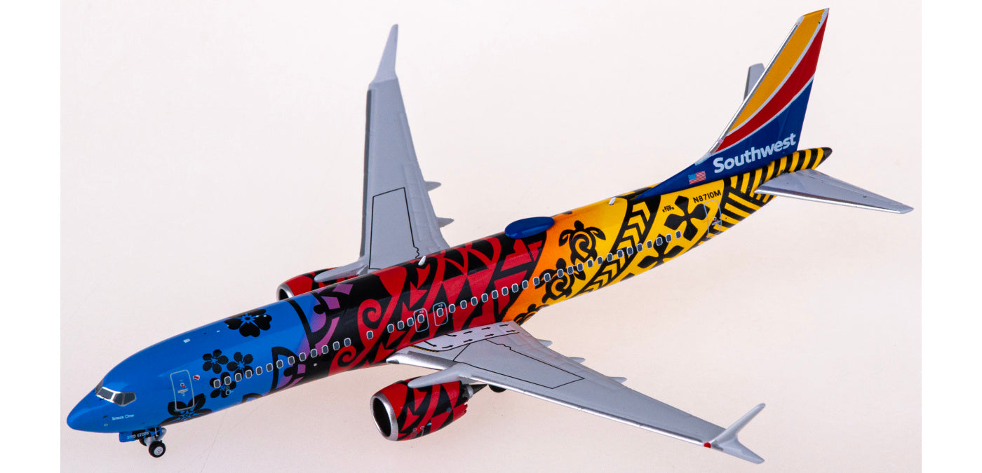 1:400 NG Models NG88016 Southwest Airlines Boeing 737 MAX 8 N8710M+Free Tractor