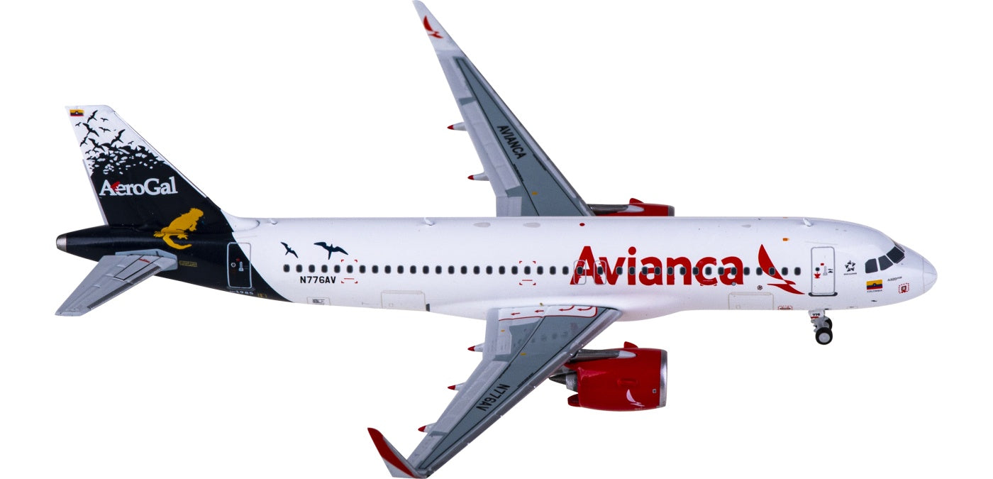 1:400 NG Models NG15031 Avianca Airbus A320neo N776AV+Free Tractor