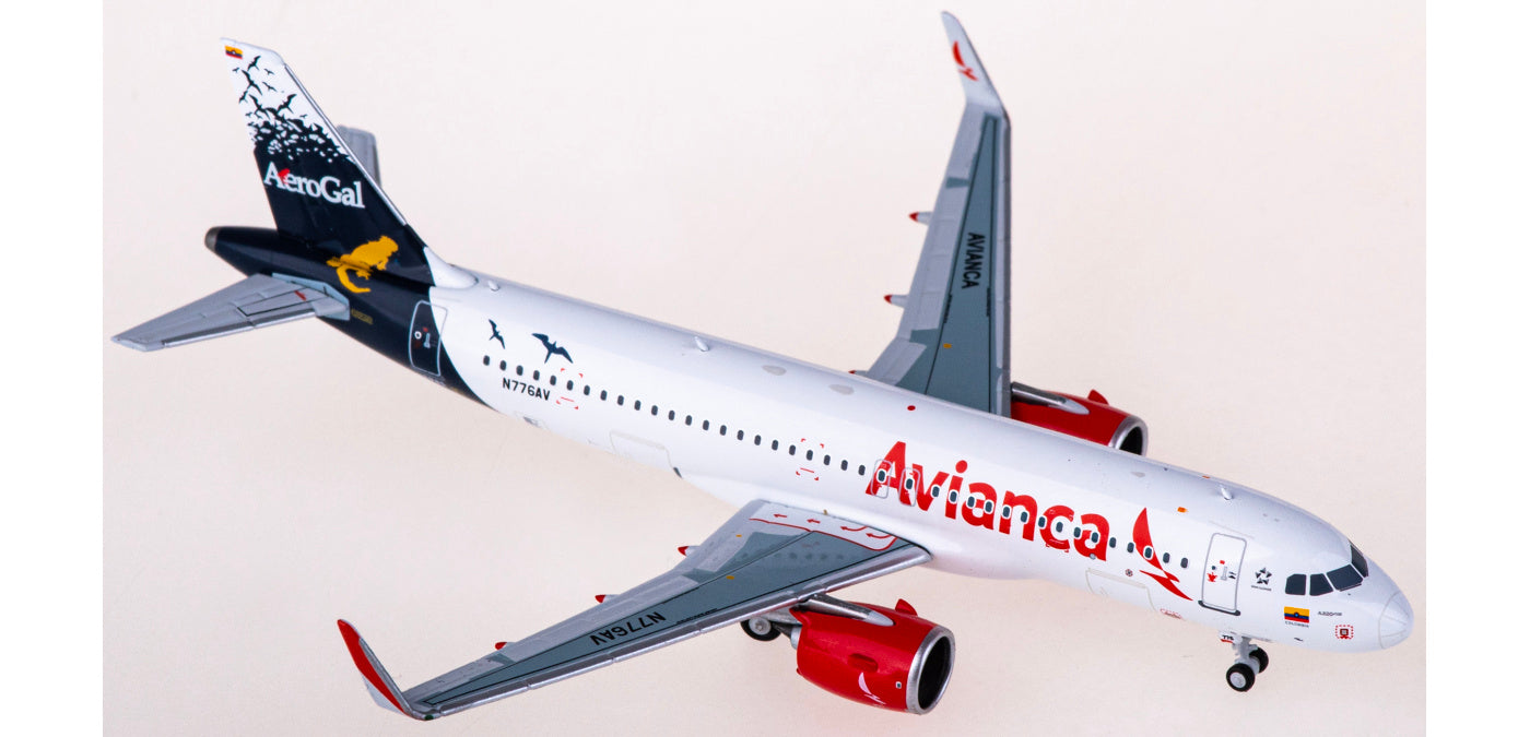 1:400 NG Models NG15031 Avianca Airbus A320neo N776AV+Free Tractor