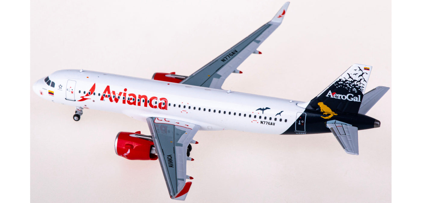 1:400 NG Models NG15031 Avianca Airbus A320neo N776AV+Free Tractor