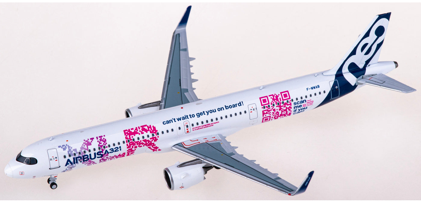 1:400 NG Models NG13090 Airbus A321LR F-WWAB+Free Tractor