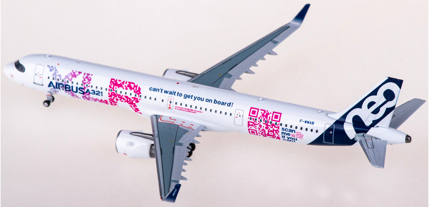 1:400 NG Models NG13090 Airbus A321LR F-WWAB+Free Tractor