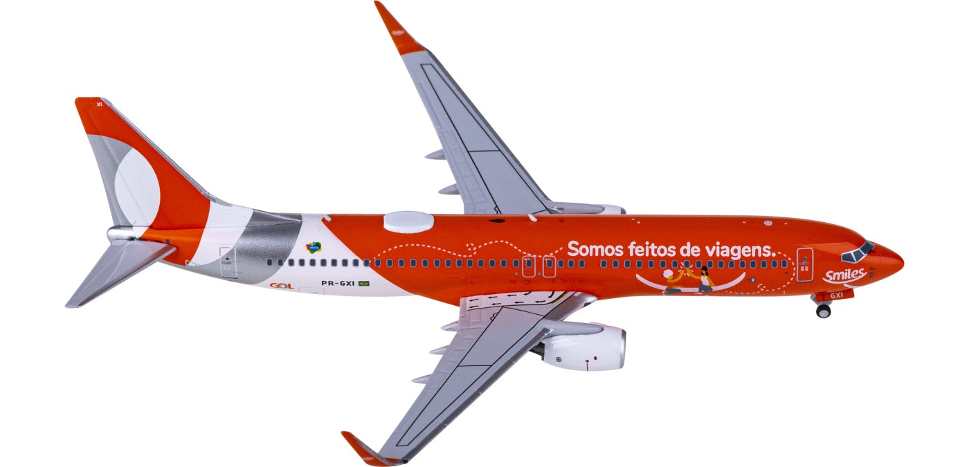 1:400 NG Models NG58171 GOL Boeing 737-800 PR-GXI+Free Tractor