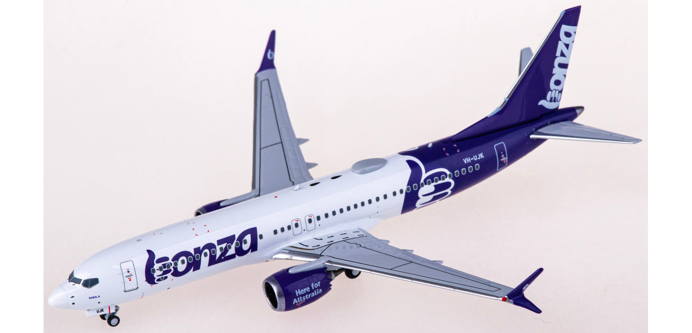 1:400 NG Models NG88009 Bonza Boeing 737 MAX 8 VH-UJK+Free Tractor