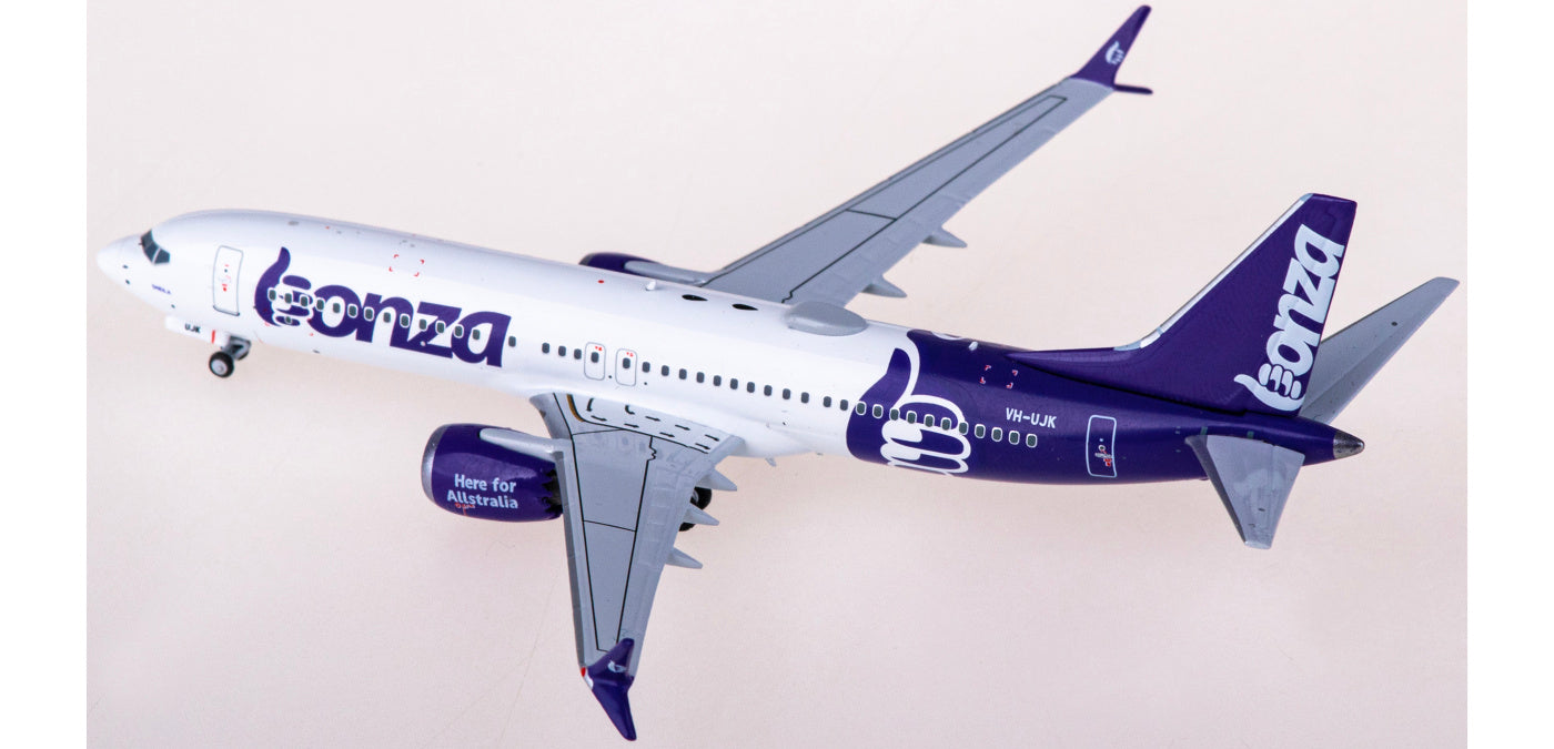 1:400 NG Models NG88009 Bonza Boeing 737 MAX 8 VH-UJK+Free Tractor