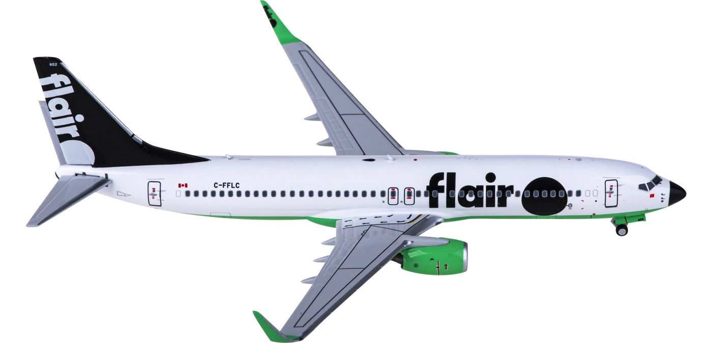 1:400 NG Models NG58199 Flair Airlines Boeing 737-800 C-FFLC+Free Tractor