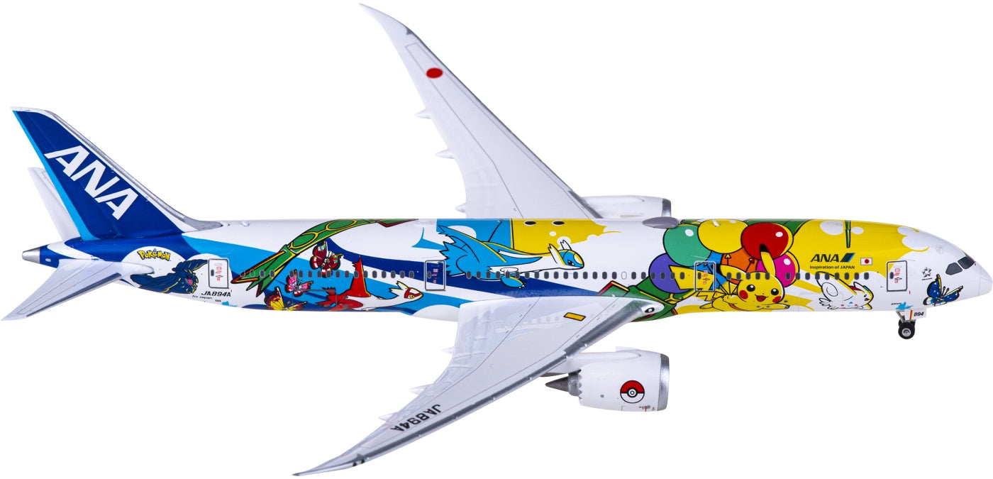 1:400 Phoenix PH04542 ANA Boeing 787-9 JA894A Aircraft Model+Free Tractor
