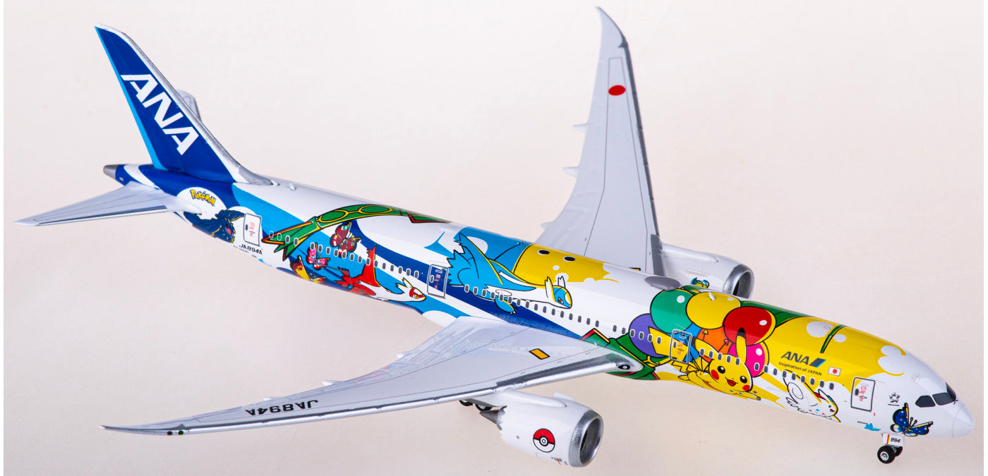 1:400 Phoenix PH04542 ANA Boeing 787-9 JA894A Aircraft Model+Free Tractor