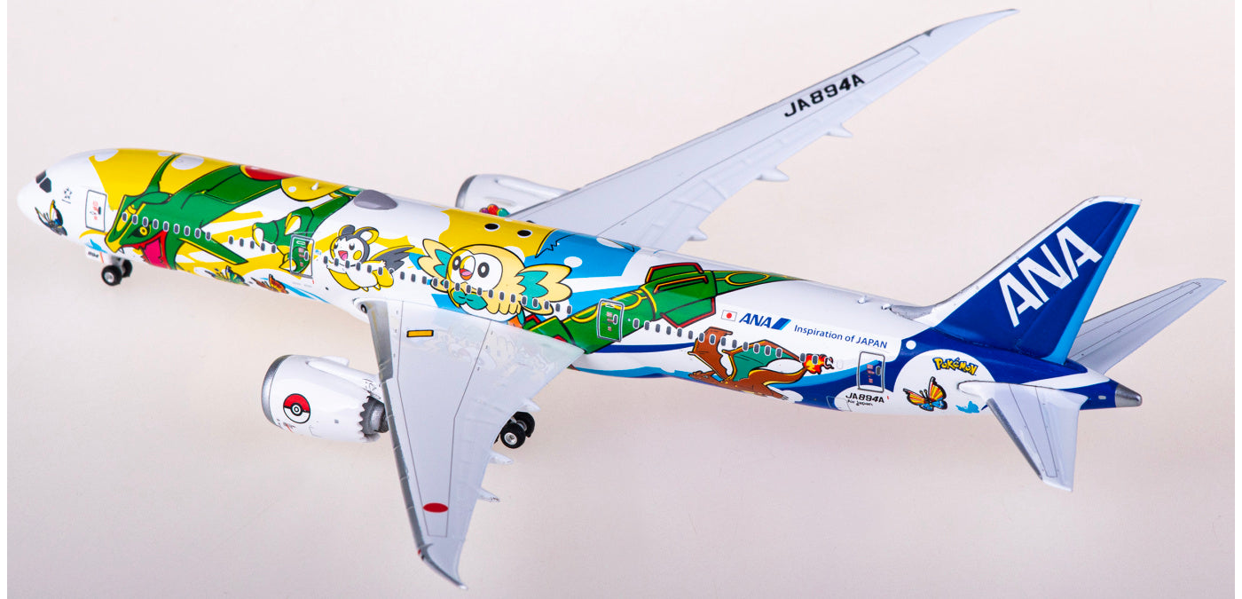 1:400 Phoenix PH04542 ANA Boeing 787-9 JA894A Aircraft Model+Free Tractor