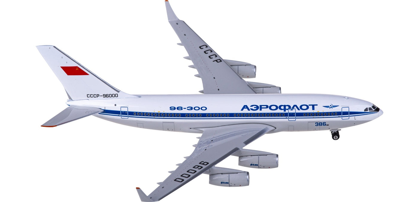 1:400 Phoenix PH11819 Aeroflot Ilyushin Il-96-300 CCCP-96000+Free Tractor