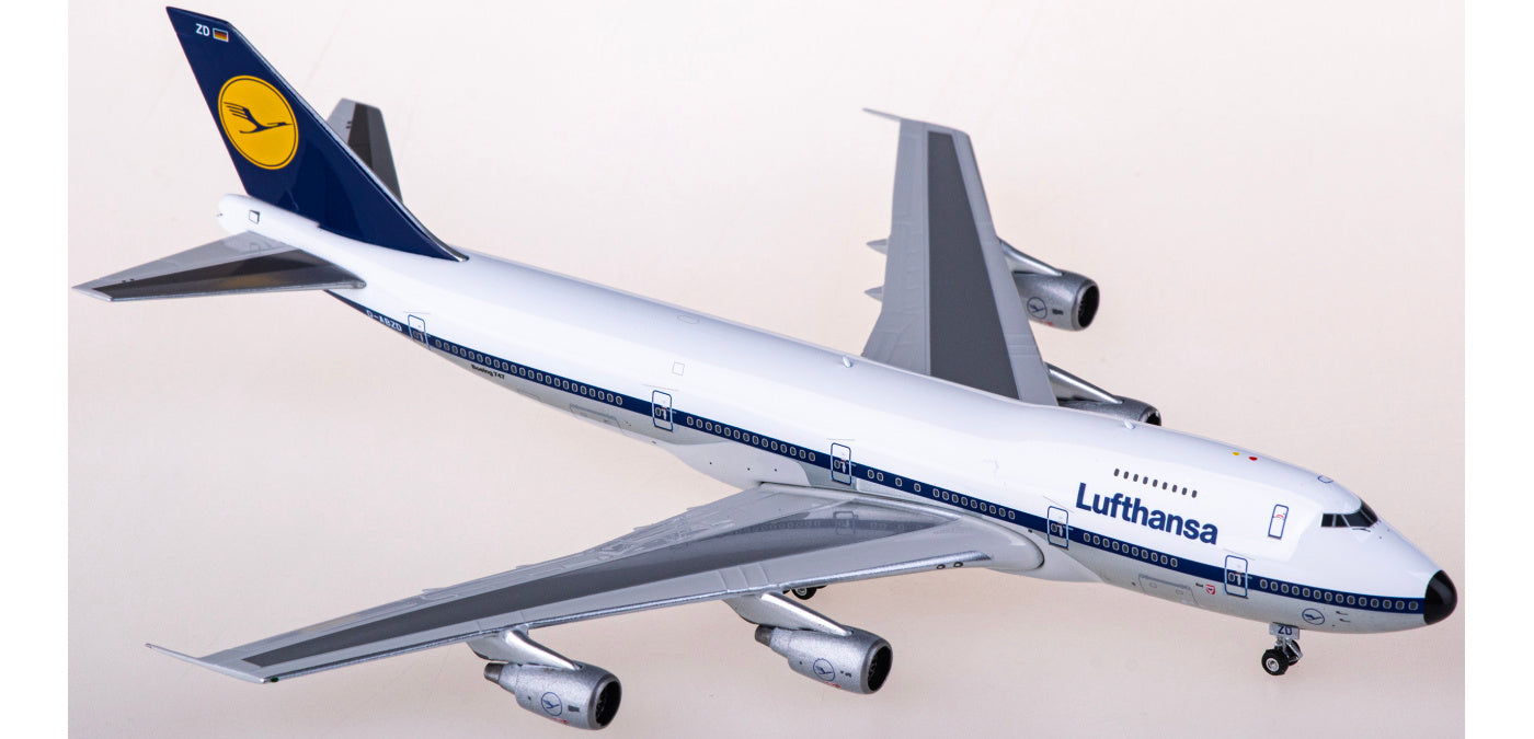 1:400 Phoenix PH04549 Lufthansa Airlines Boeing 747-200 D-ABZD Aircraft Model+Free Tractor