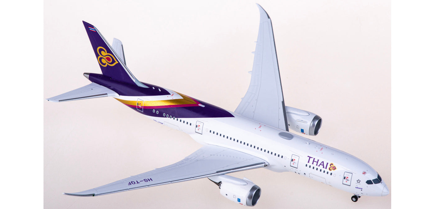 1:400 NG Models NG59013 Thai Airways Boeing 787-8 HS-TQF Aircraft Model+Free Tractor