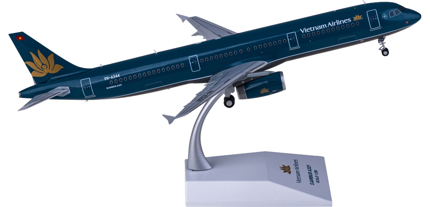 1:200 JC Wings LH2420 Vietnam Airlines Airbus A321 VN-A344 Aircraft Model