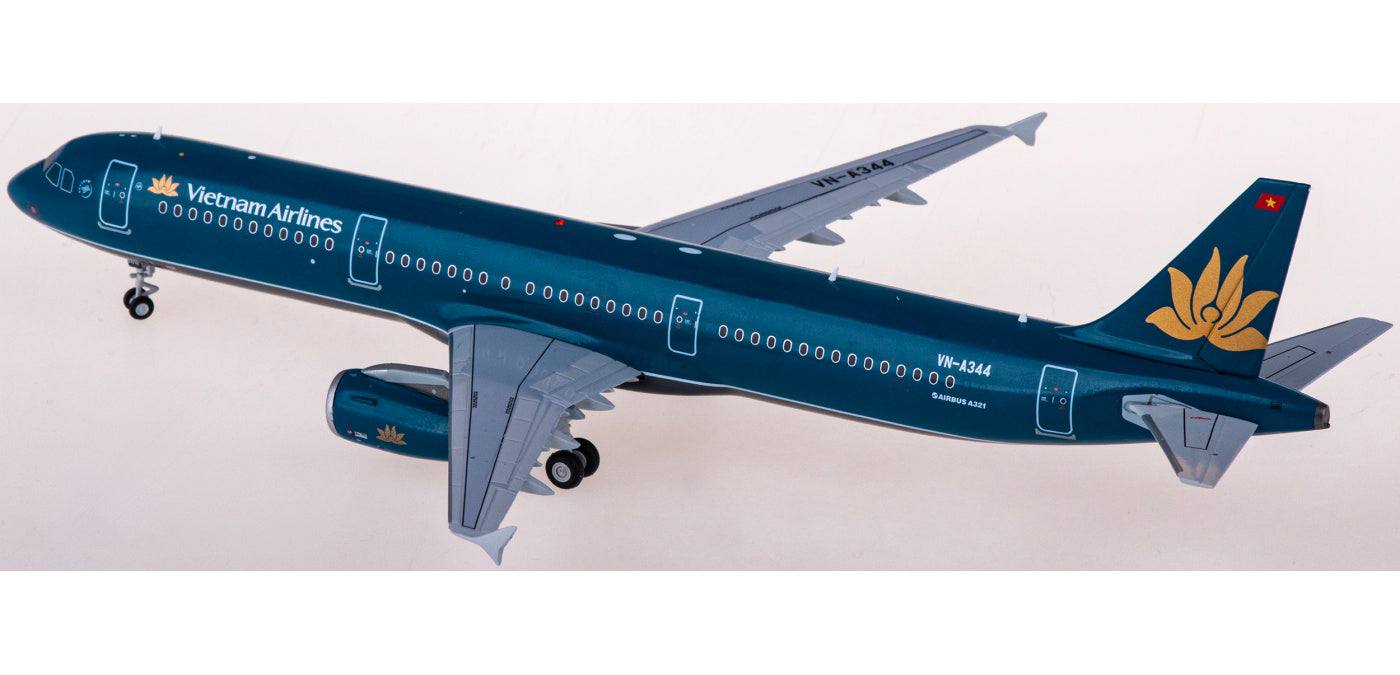 1:200 JC Wings LH2420 Vietnam Airlines Airbus A321 VN-A344 Aircraft Model