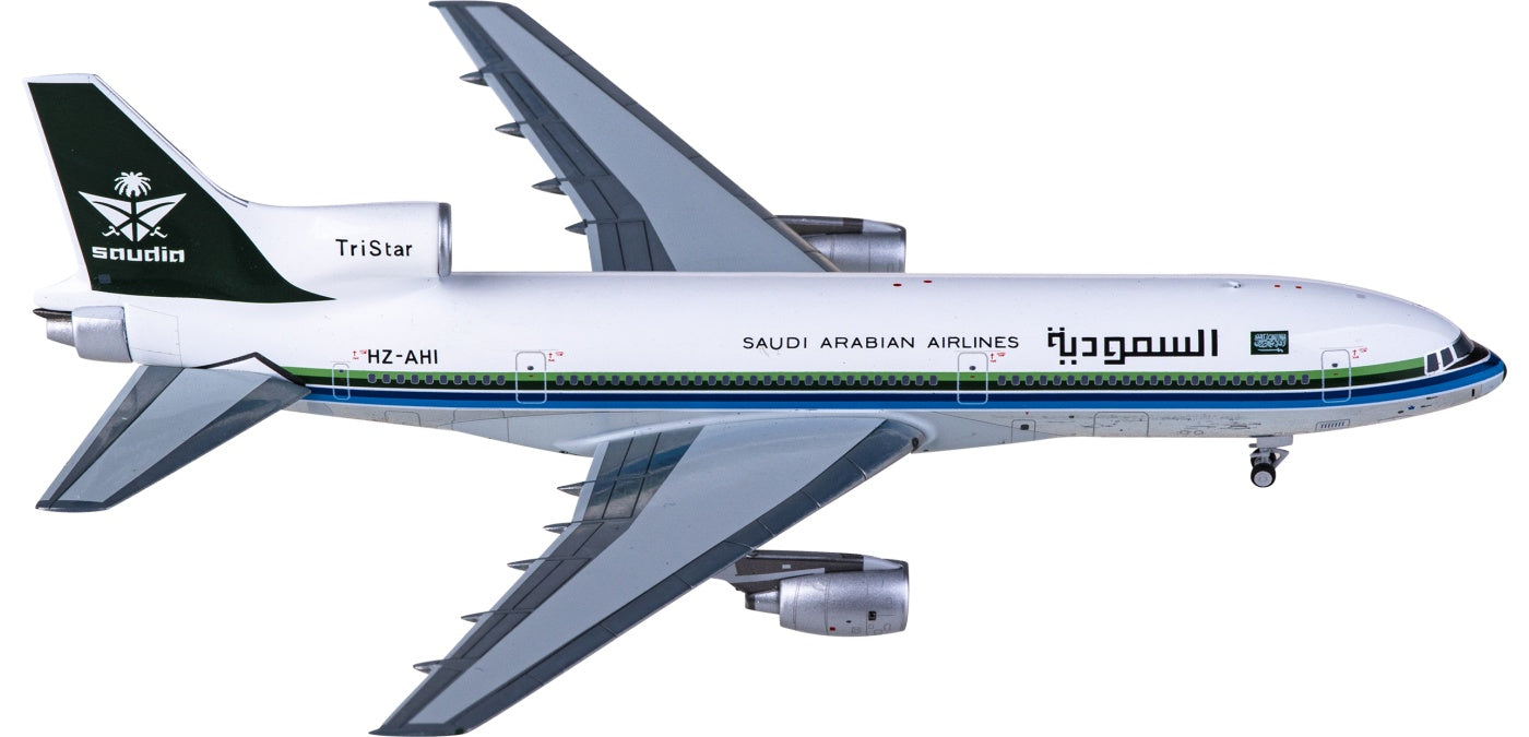 1:400 NG Models NG32009 Saudia Lockheed L-1011-200 HZ-AHI Aircraft Model+Free Tractor