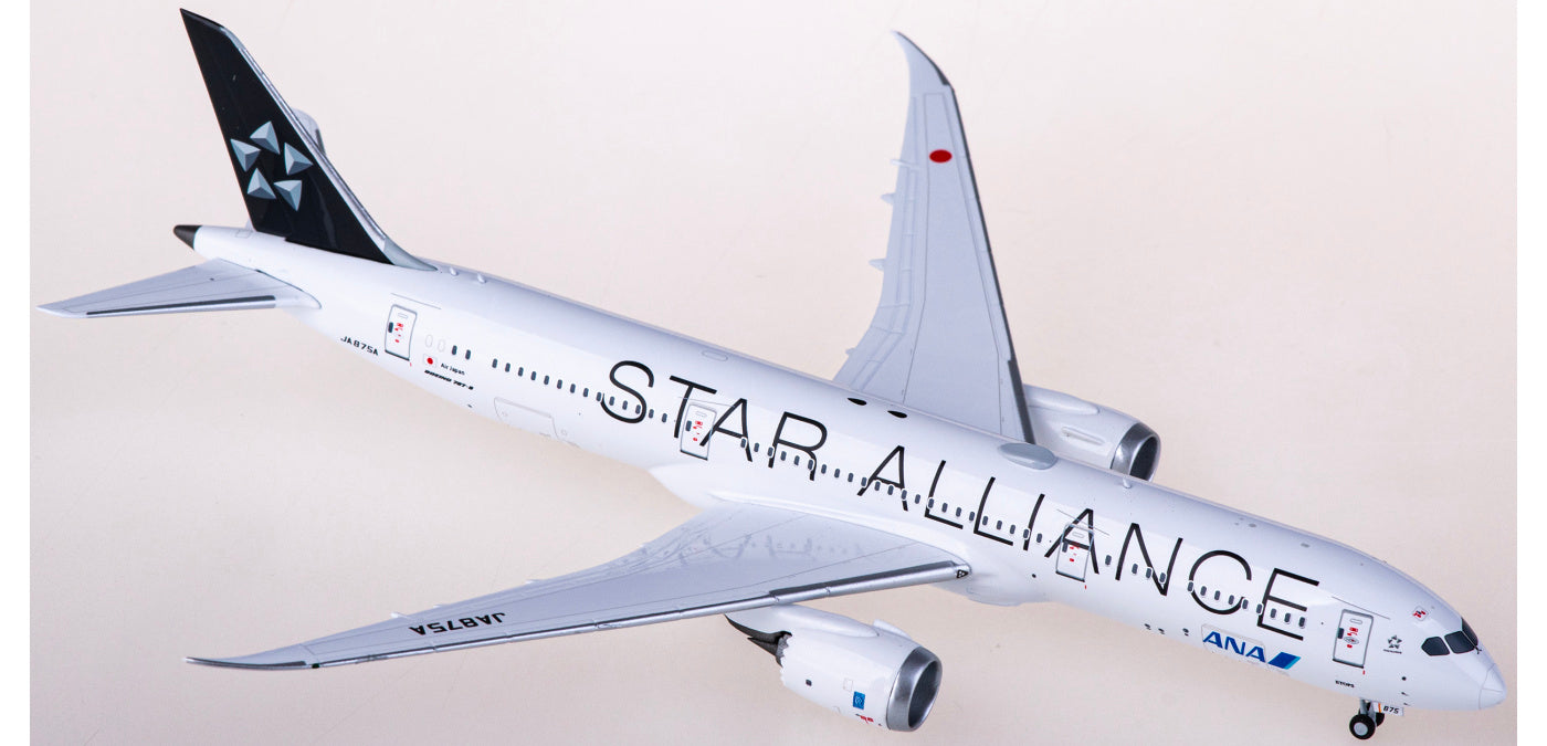 1:400 NG Models NG55112 ANA Boeing 787-9 Dreamliner JA875A "Star Alliance" Aircraft Model+Free Tractor