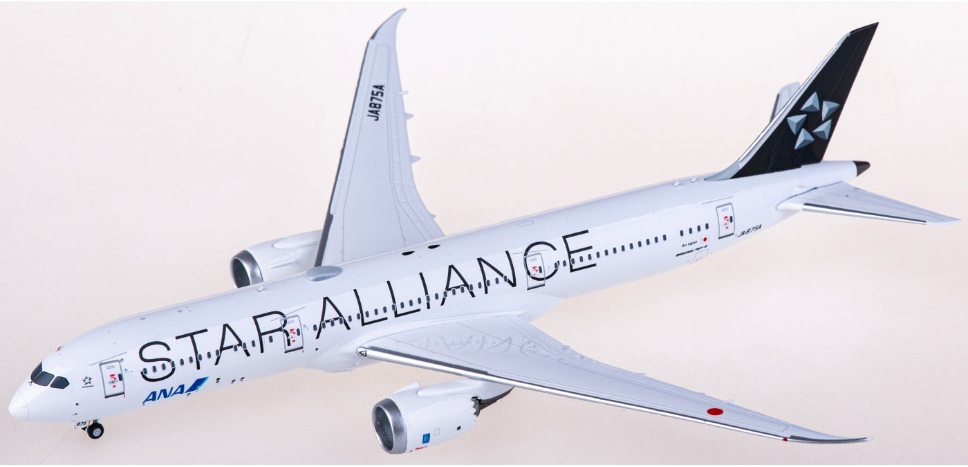 1:400 NG Models NG55112 ANA Boeing 787-9 Dreamliner JA875A "Star Alliance" Aircraft Model+Free Tractor