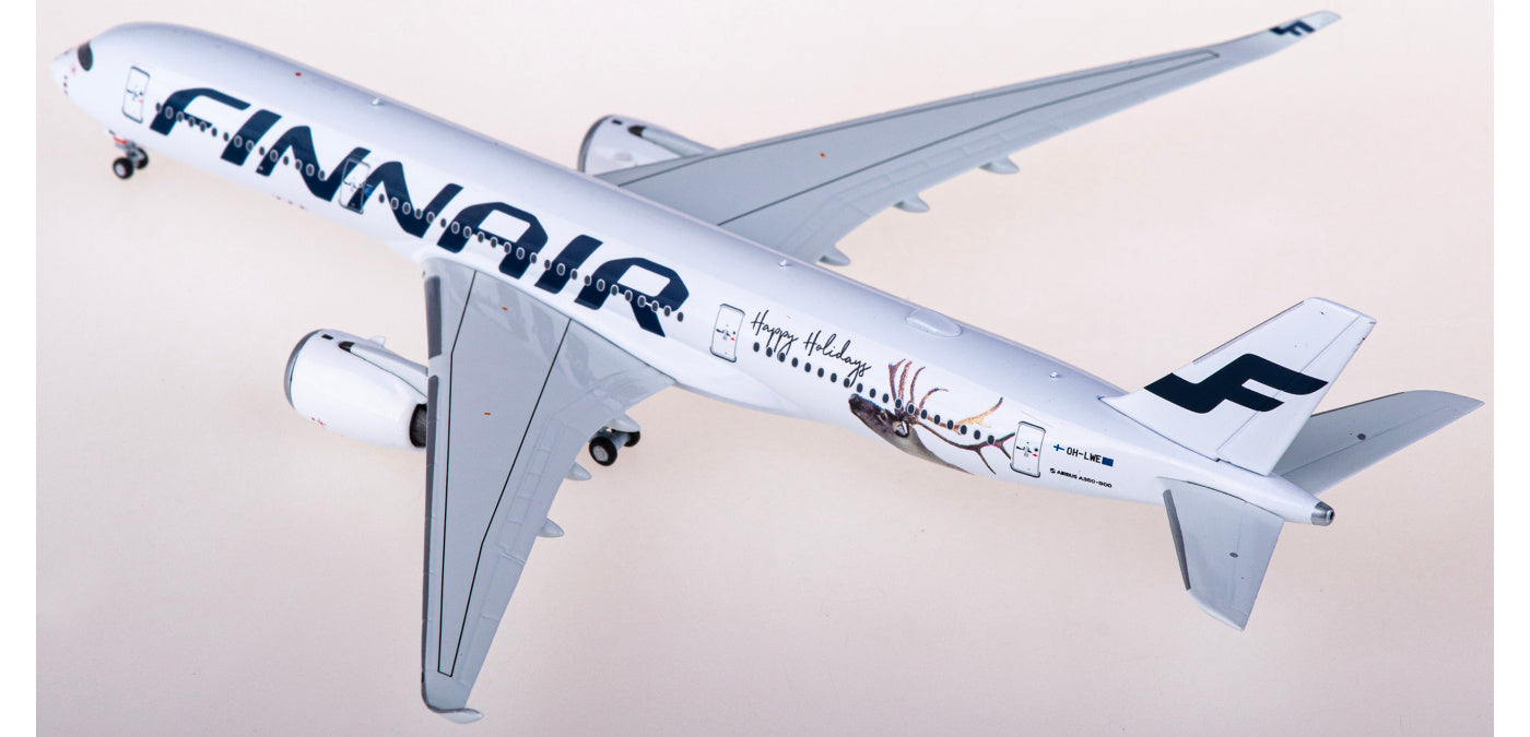 1:400 NG Models NG39047 Finnair Airbus A350-900 OH-LWE Aircraft Model+Free Tractor