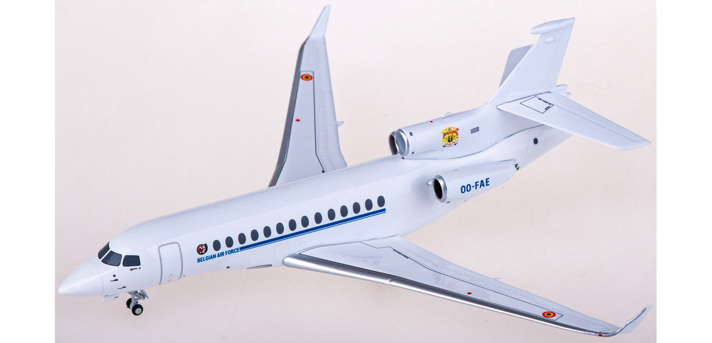 1:200 NG Models NG71021 Belgian Air Component Dassault Falcon 7X OO-FAE Diecast Aircraft Model