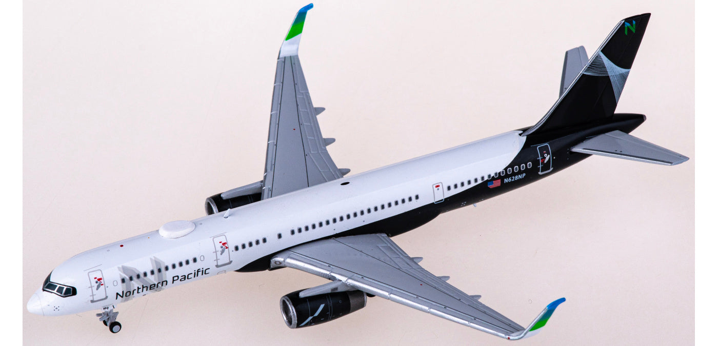 1:400 JC Wings XX40132 Northern Pacific Airways Boeing 757-200 N628NP Aircraft Model+Free Tractor