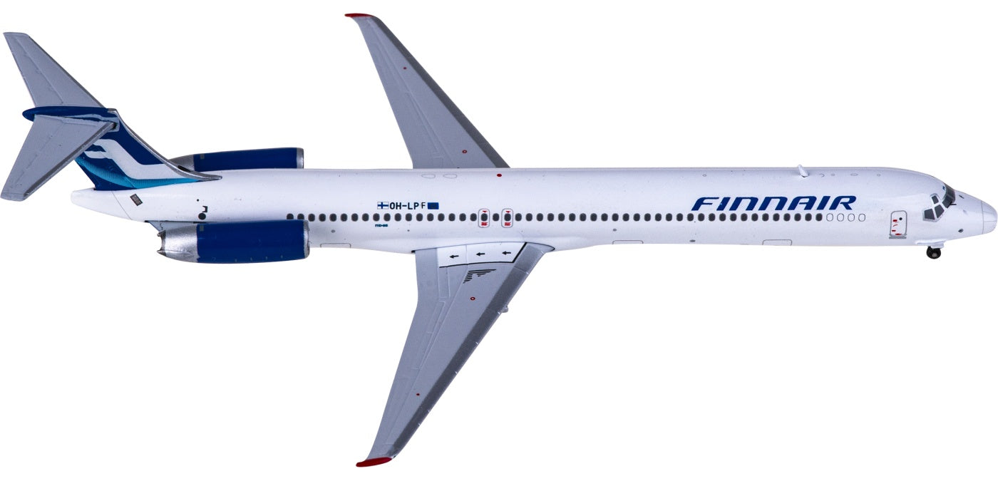 1:400 JC Wings XX40102 Finnair McDonnell Douglas MD-83 OH-LPF Aircraft Model+Free Tractor