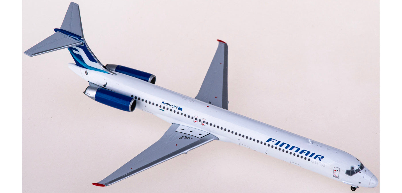 1:400 JC Wings XX40102 Finnair McDonnell Douglas MD-83 OH-LPF Aircraft Model+Free Tractor