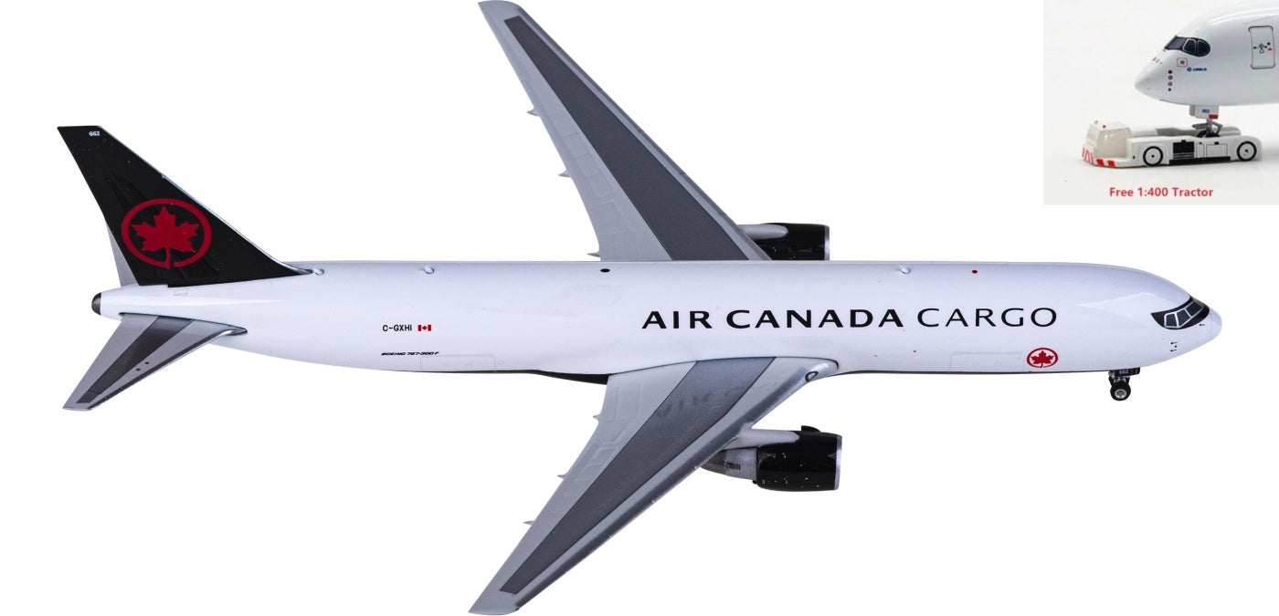 1:400 Phoenix PH11823 Air Canada Cargo Boeing 767-300F C-GXHI+Free Tractor