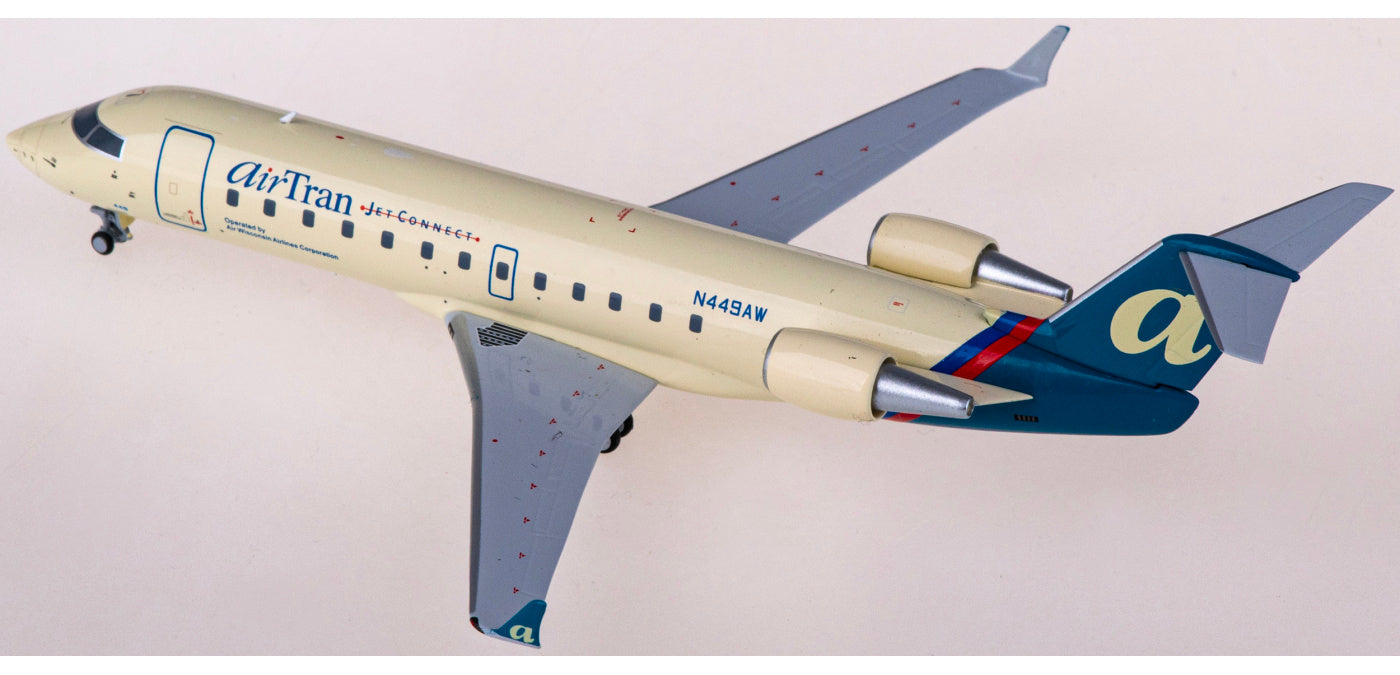 1:200 NG Models NG52048 AirTran Airways Bombardier CRJ200LR N449AW Diecast Aircraft Model