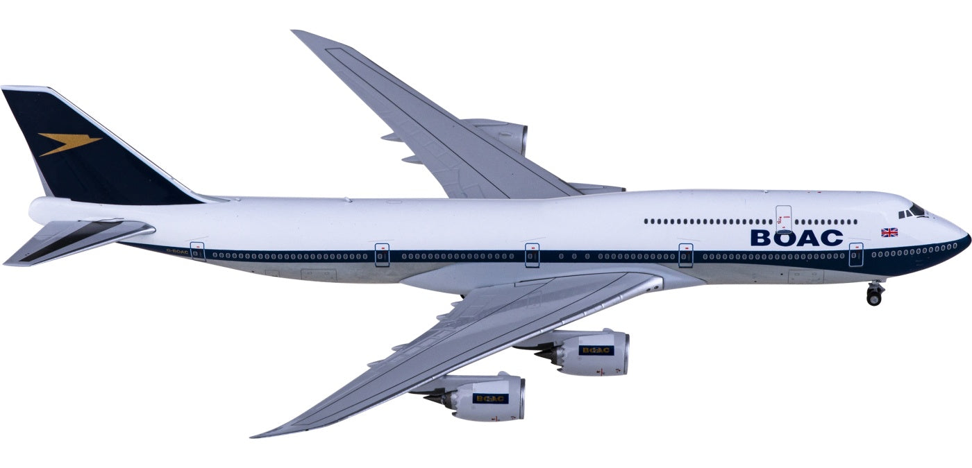 1:400 NG Models NG78002 BOAC Boeing 747-8i G-BOAC Aircraft Model+Free Tractor