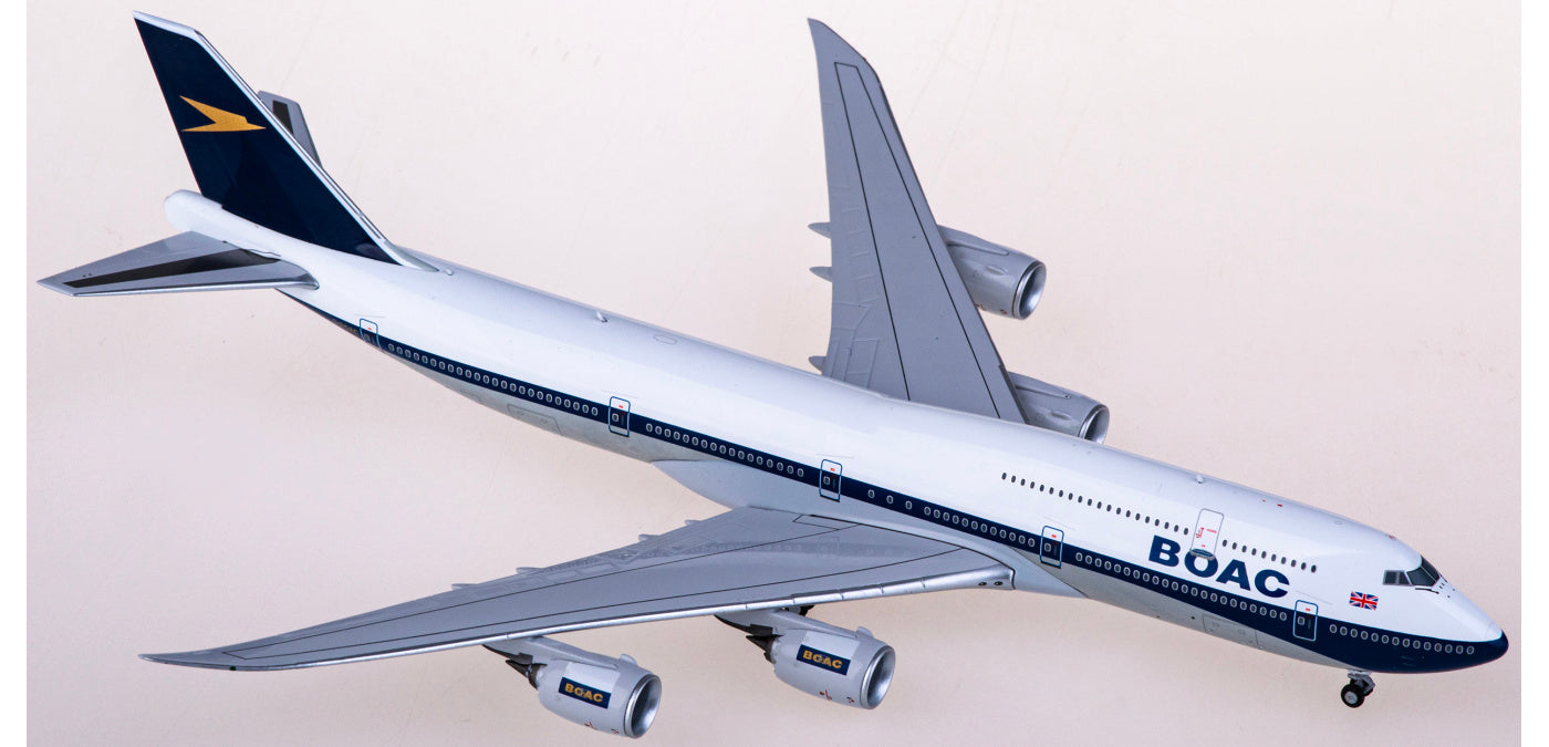 1:400 NG Models NG78002 BOAC Boeing 747-8i G-BOAC Aircraft Model+Free Tractor