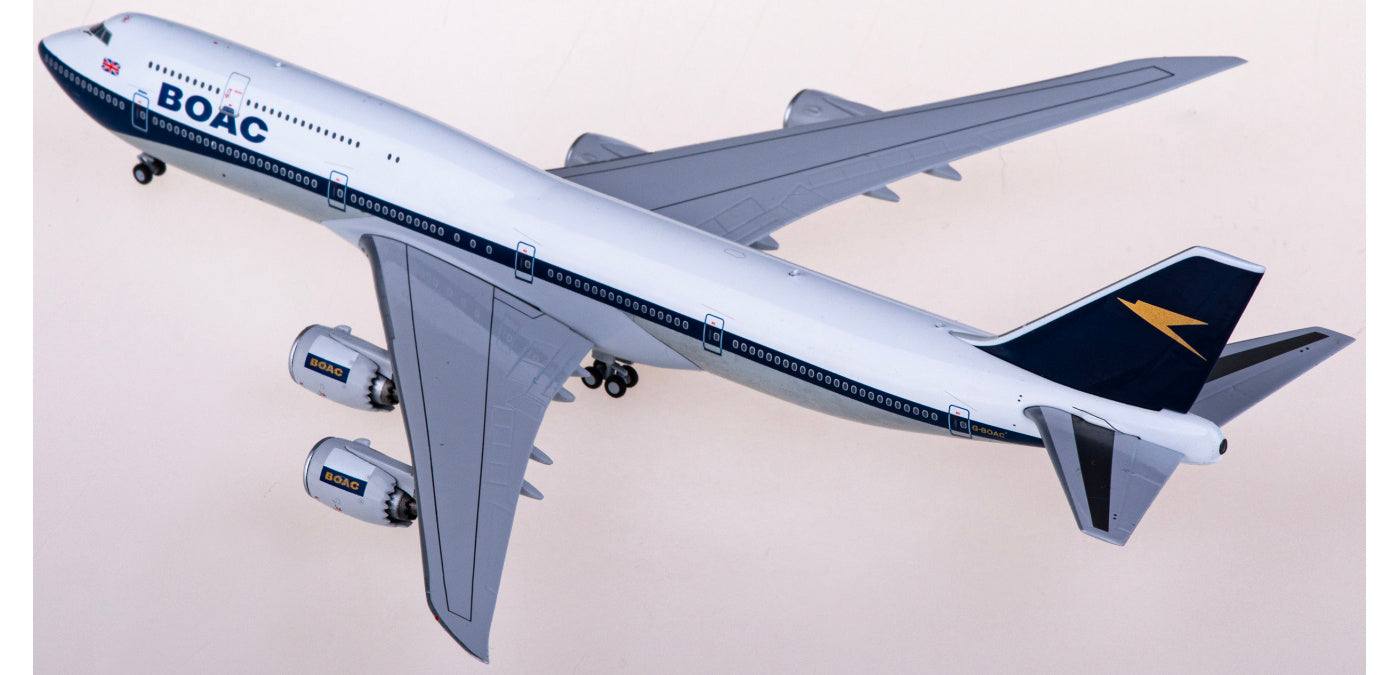 1:400 NG Models NG78002 BOAC Boeing 747-8i G-BOAC Aircraft Model+Free Tractor