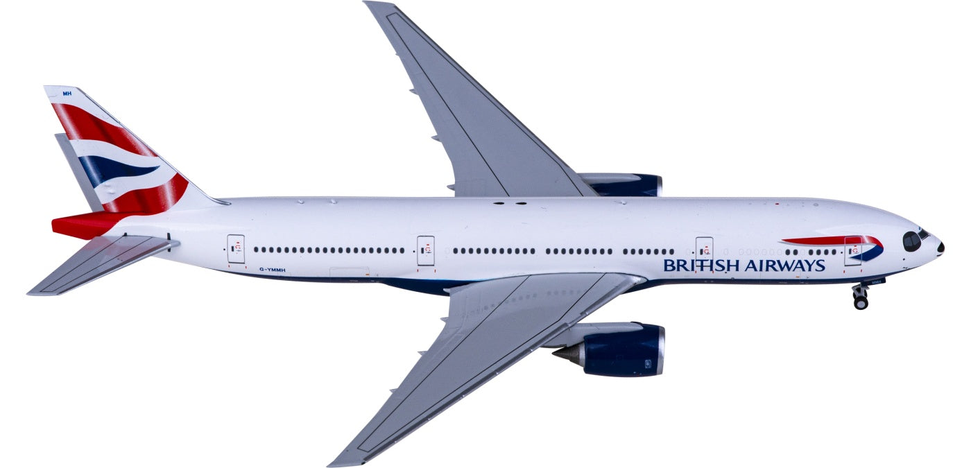 1:400 NG Models NG72030 British Airways Boeing 777-200ER G-YMMH Aircraft Model+Free Tractor