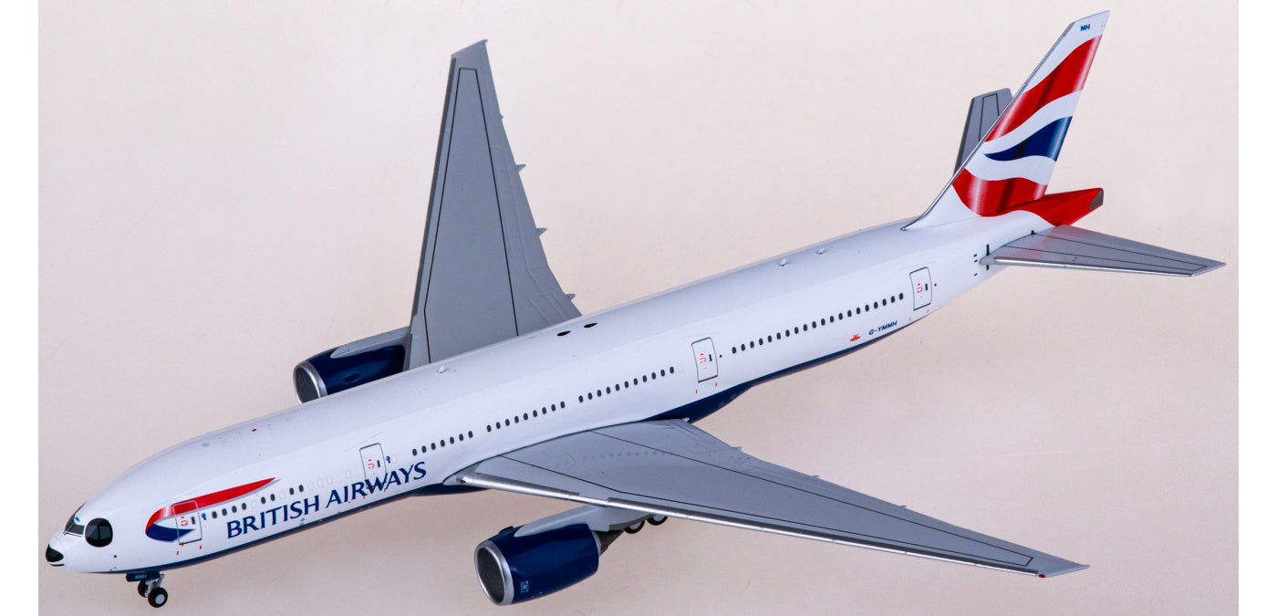 1:400 NG Models NG72030 British Airways Boeing 777-200ER G-YMMH Aircraft Model+Free Tractor
